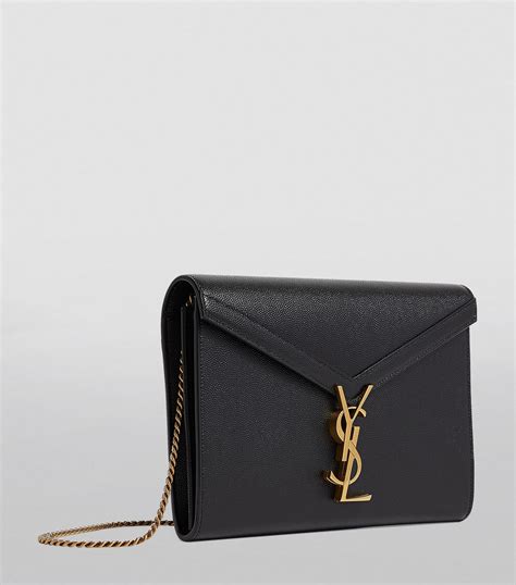 cassandra wallet ysl|Saint Laurent Cassandra Leather Wallet on a Chain.